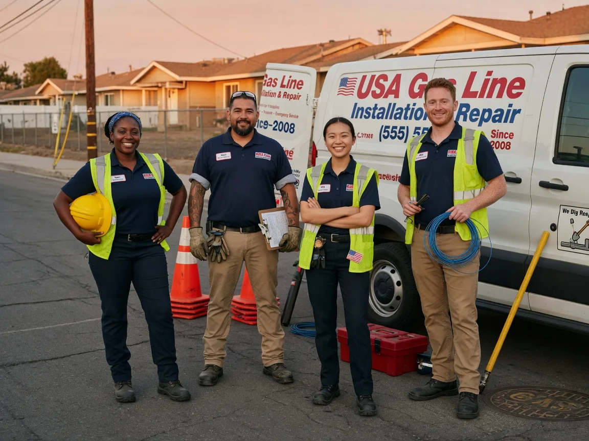 Gas Line Installation company in Okay, OK